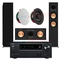 在飛比找PChome24h購物優惠-ONKYO TX-NR6100 7.2 聲道環繞擴大機+Kl