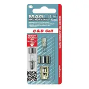 Maglite torch - Magnum Star II Xenon globe D+C cell Maglites - single globe pack