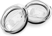 20oz Skinny Tumbler Replacement Lids 2 Pack,Spill Proof Splash 20oz, 2 PACK