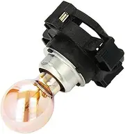 Ring Automotive P12274 PY24w Indicator, 12 V, 24 W, Silver/Amber