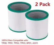 Hepa Filter 2PK For Dyson TP01 TP02 TP03 BP01 Pure Cool Link Tower Air Purifier