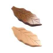 Japanese Chopstick Holder Natural Wooden Leaf Shape Chopstick Rest Kitchen