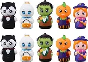10pcs Halloween Finger Puppets - Finger Puppets For Kids Halloween Articulated Fingers Halloween Goodie Bag Fillers Finger Puppets