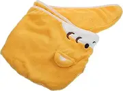 TOVINANNA Breathable Hair-Drying Towels with Tiger Pattern Fast Drying Hair Caps for Bathing Makeup and Travel