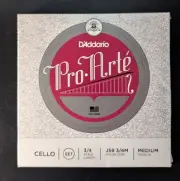 D'Addario Pro-Arte D, G, C Cello String - 3/4 Medium, Brand New!