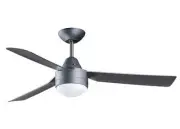 Ceiling Fan with Lighting and Remote Control Bayside Megara Titan 122 CM