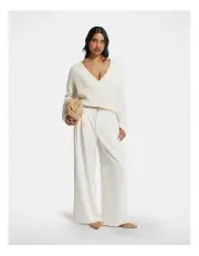 [Decjuba] Delta Lurex Twist Jumper in White