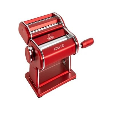 Marcato Atlas 150 Design Pasta Machine - Red