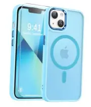 Case for iPhone 13/iPhone 14 6.1 Inch with for iPhone 13/14 6.1 Inch Sky Blue
