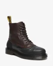 Dr martens 1460 Fleece Lined Sub Boots Oxblood Heartlands Wp 32119601