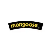 Mongoose - Quilted seat back Gold Prism decal - Old school bmx