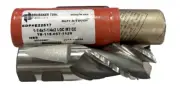 Brubaker 1-1/4" x 1-1/4" x 2" x 4-1/2" HSS Roughing End Mill 3 Flute USA