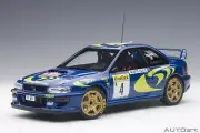 Autoart 1/18 Scale Cars Subaru Impreza WRC Rally of Monte Carlo 1997 89791