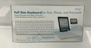 Macally 30 Pin Wired Keyboard iPad 3/2/1, iPhone 4s/4/3G/3, & iPod Touch(iKey30)