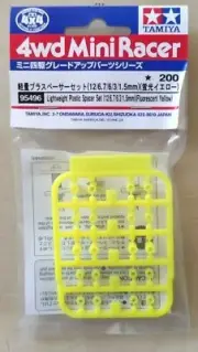 Tamiya Mini 4wd Accessories Ta 95496 Lightweight Plastic Spacer Set