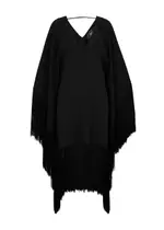 Taller Marmo Very Ross Fringe-trimmed Dress - Black - One Size One Size