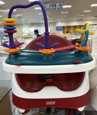 在飛比找Yahoo!奇摩拍賣優惠-Mamas & Papas  二合一育成椅-小丑紅