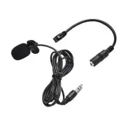 External Microphone Clip On Mic + Adapter Cable for Hero 4 Session 3 3+.pi