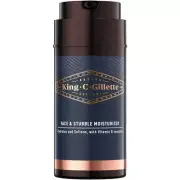 Gillette King C Beard and Stubble Moisturiser for Men 100ml