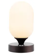 JONATHAN Y Eli 8In Bohemian Farmhouse Iron Rechargeable Integrated LED Table Lamp