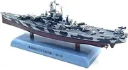 1/1000 Scale WWII USS Alabama BB-60 Battleship Model Alloy High-Restored Nautical Ship Miniature for Desktop Ornament