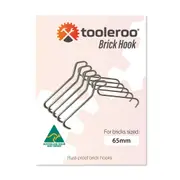 5x Pack Brick Hooks - Wall Crab Clips Hangers - Pictures Plants Outdoor Decor