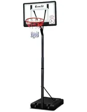 [Everfit] 2.6M Basketball Stand Hoop System Rim Height Adjustable Portable