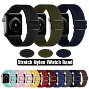 For Apple Watch Ultra 8 7 6 5 4 3 iWatch 38－49mm Elastic Nylon Band Sport Strap