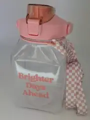 New Target Brighter Days Ahead Bullseye Playground Water Bottle Flip Top New--A