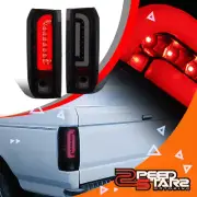 2PCS 3D LED TUBE BAR TAIL BRAKE LIGHT FOR 1990-1997 FORD F150 F250 BRONCO TINTED (for: Ford)