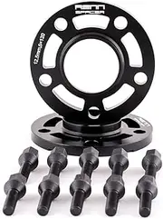 Renn Motorsport Compatible BMW 12MM Wheel Spacers with Extended Lugs 3 Series 5 Series 6 Series E46 E90 E92 E63 E64