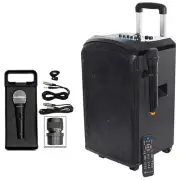 Rockville 10" Portable YouTube Bluetooth Karaoke Machine/System+(2) Microphones