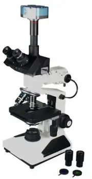 Reflected & Transmitted Light Medical & Material Microscope w Camera HLS EHS