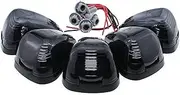 KANGYEBAIHUODIAN 12V Car Smoke Black Lens White Light DRL LED Cab Roof Running Light Marker Light 5W Fit for Ford Super Duty Pickup