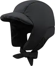 [Mawjom] Women-Winter-Warm-Down-Waterproof-Windproof-Earflap-Aviator-Trapper-Hat