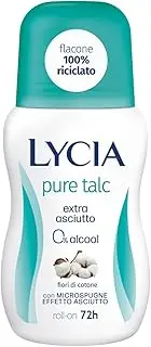 Lycia Pure Talc Anti Odorante Protezione Asciutta Roll-On 50 ml