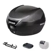 Set SHAD Bauletto SH34 + Luggage Rack for Honda 150 Ses Dylan 2002-2008