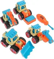 Abaodam 1Set DIY Assembly Truck for Creative Take Apart Construction for Boys and Promotes Imagination and Family Fun