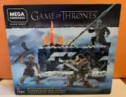 MEGA CONSTRUX GAME OF THRONES BATTLE BEYOND THE WALL NEW BLACK SERIES 176 PIECES