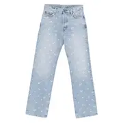 [Fiorucci] Fiorucci Floral-print Jeans 26 US BLUE