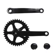 TDR 170mm 38T Classic Vintage Crank Set for Fixed Gear Single Speed Track Bicycle Crankset Chainwheel