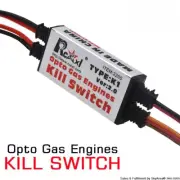 Gas Engine Kill Switch Off Version 2.0 for RC Gasoline Airplane DLE Engieen