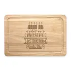 This Is What An Awesome Instructor Looks Like Rectangular Wooden Chopping Board