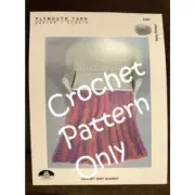 New Plymouth Yarn Design Studio S407 Crochet Baby Rimini Blanket Pattern