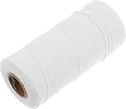 1 Roll String Cotton Suit Twine for Crafts Butcher Twine Cooking Twine for Meat Twine for Gardening Butchers Twine Food Grade Twine for Cooking Twines Kitchen Twine White
