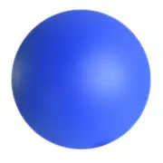 2.48in Hand Exercise Balls PU Sponge Blue Effectively Exercise Fingers Stre DS