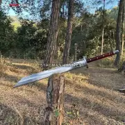 Premium Hand Forged Carbon Steel Full Tang Hunting Seax Viking Valhalla Machete