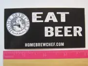 Cool Food STICKER ~ Sean Z. Paxton Home Brew Chef - Eat Beer