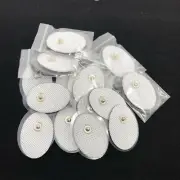 Tens Unit Small Electrode Pads Snap on Pad Replacement for Pulse Massagers 20pcs