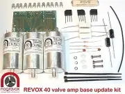 Revox model 40 valve amplifier capacitor & rectifier overhaul kit.